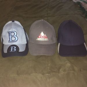 Various baseball/dad hats